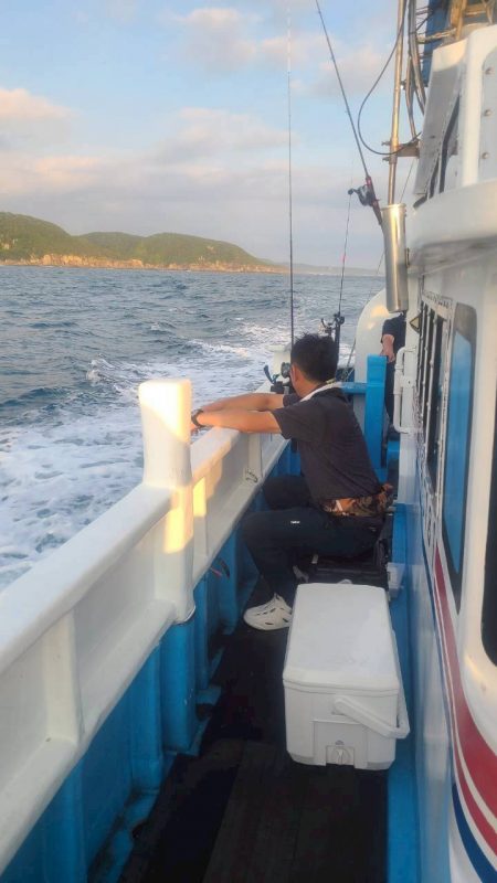 和歌山県白浜沖でイカメタル